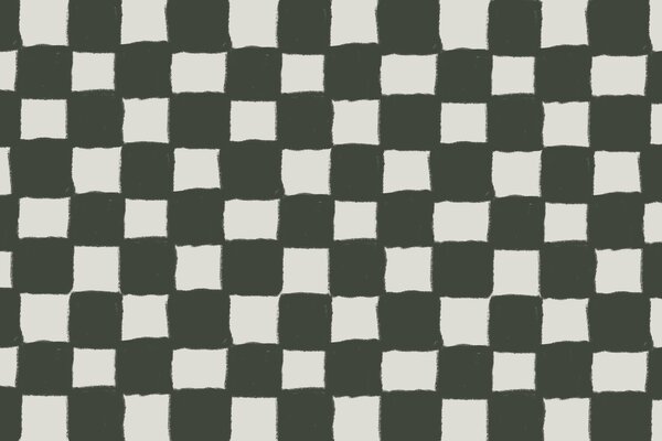 Fototapeta Černobílý kostkovaný vzor, Geometrické fototapety, Populární fototapety, w03789v1 - Tapeko.co.cz