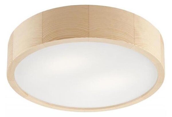 Stropní svítidlo NATURAL 2xE27/60W/230V pr. 37,5 cm borovice