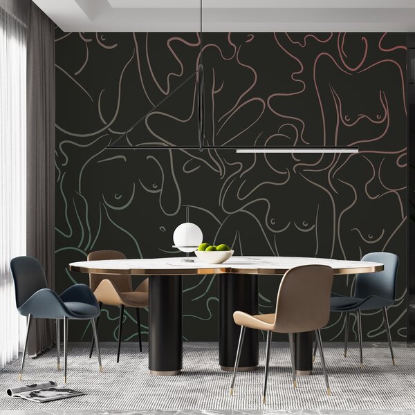 Fototapeta Skupina žen’s tělem, Designové fototapety na zeď, Populární fototapety, w03755v2 - Tapeko.co.cz