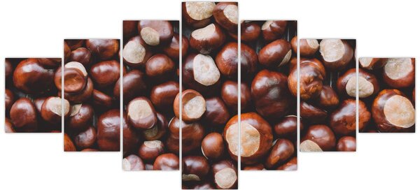 Obraz - Zralé kaštany (210x100 cm)