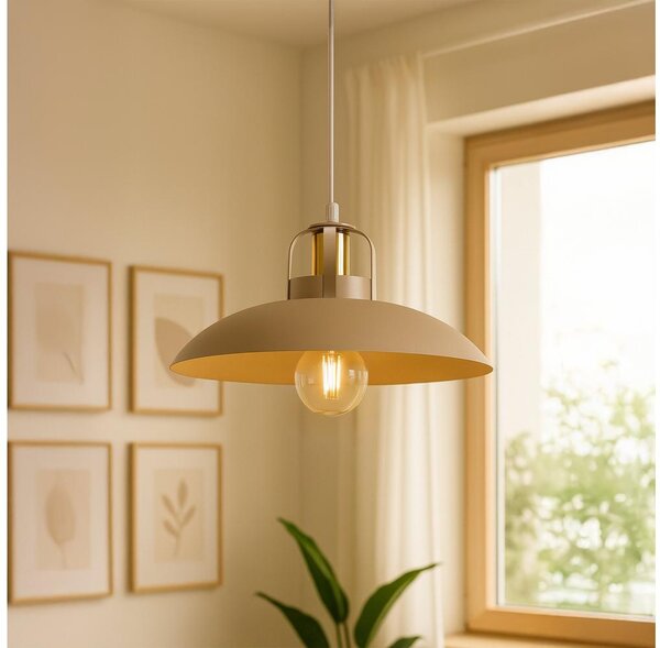 Brilagi - LED Lustr na lanku FLAMENGO 1xE27/60W/230V béžová