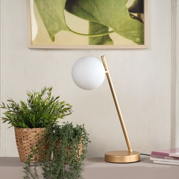ONLI - Stolní lampa PALOMA 1xG9/10W/230V 38,5 cm zlatá