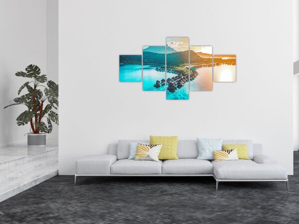 Obraz - Bora Bora (125x70 cm)
