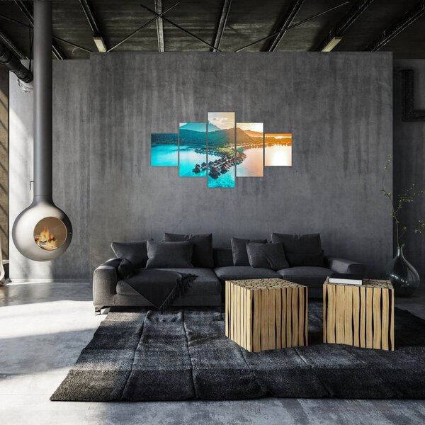Obraz - Bora Bora (125x70 cm)