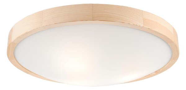 Stropní svítidlo NATURAL SLIM 3xE27/60W/230V pr. 47 cm borovice