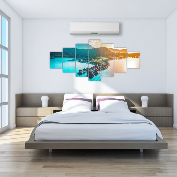 Obraz - Bora Bora (210x100 cm)