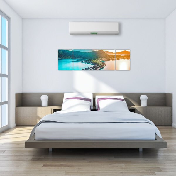 Obraz - Bora Bora (170x50 cm)
