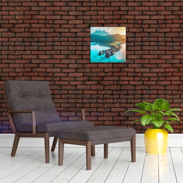 Obraz - Bora Bora (30x30 cm)