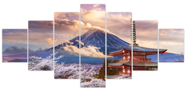 Obraz - Hora Fuji (210x100 cm)