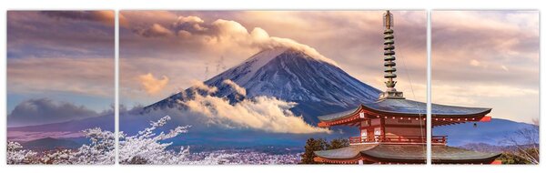 Obraz - Hora Fuji (170x50 cm)