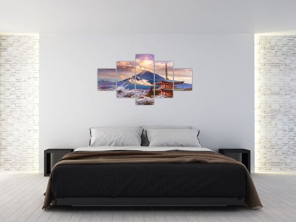Obraz - Hora Fuji (125x70 cm)