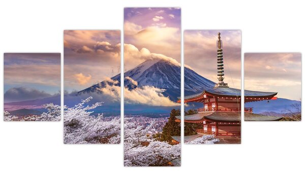 Obraz - Hora Fuji (125x70 cm)