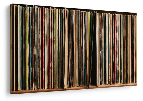 Obraz retro vinylové desky