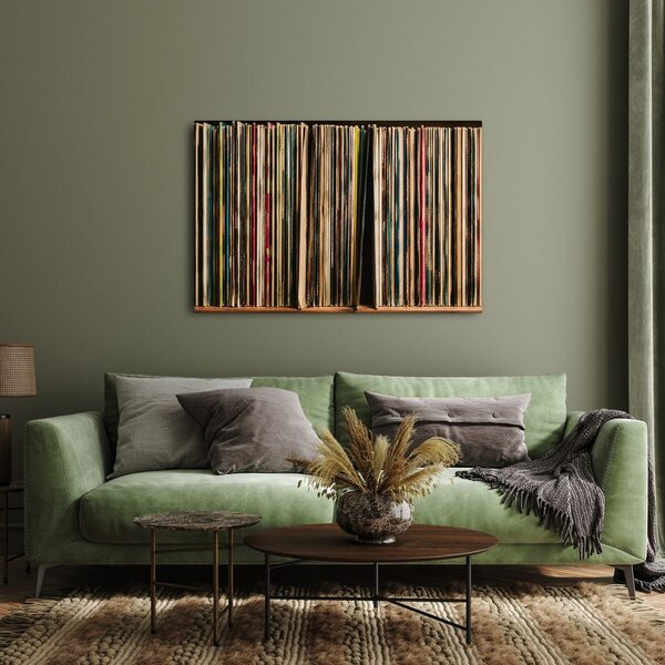 Obraz retro vinylové desky