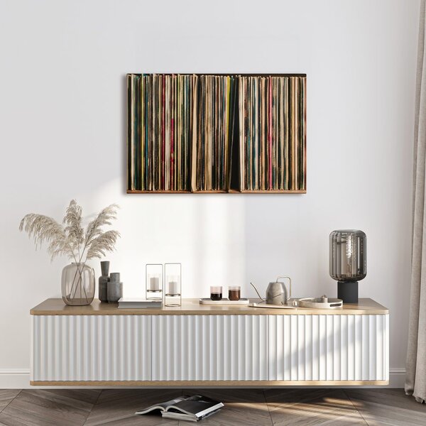 Obraz retro vinylové desky
