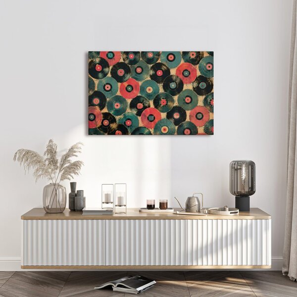 Obraz retro vinylové desky