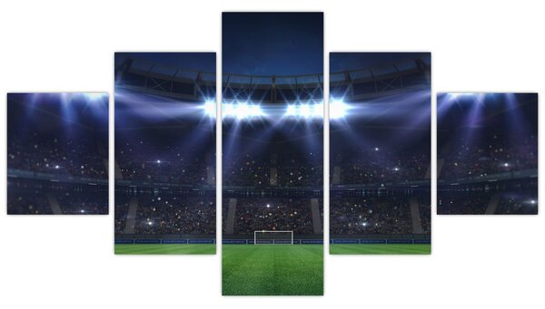 Obraz - Fotbalový stadion (125x70 cm)