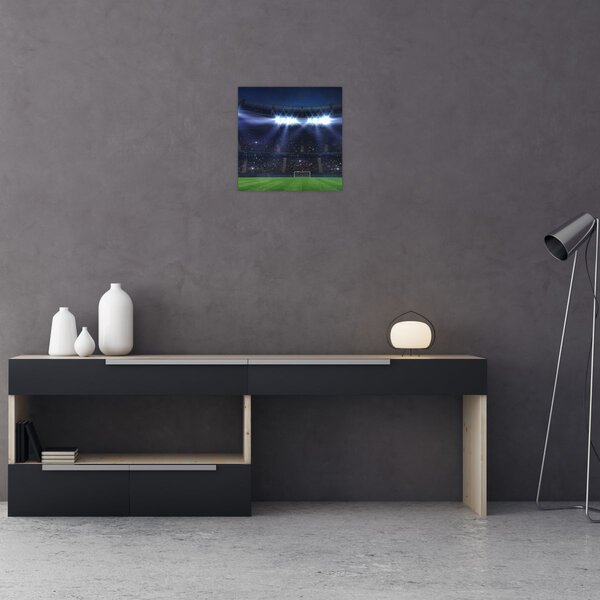Obraz - Fotbalový stadion (30x30 cm)