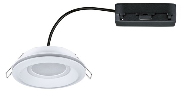 P 92247 LED vestavné svítidlo Sormus samostatné svítidlo IP65 kruhové 100mm 4,8W / 1,5W / 230V 3000K bílá - PAULMANN
