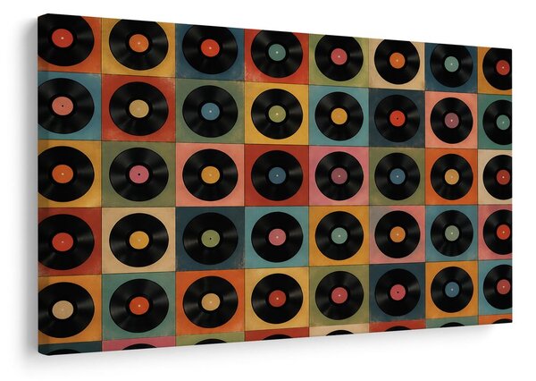 Obraz retro vinylové desky