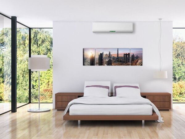 Obraz - Panorama Dubaje (170x50 cm)