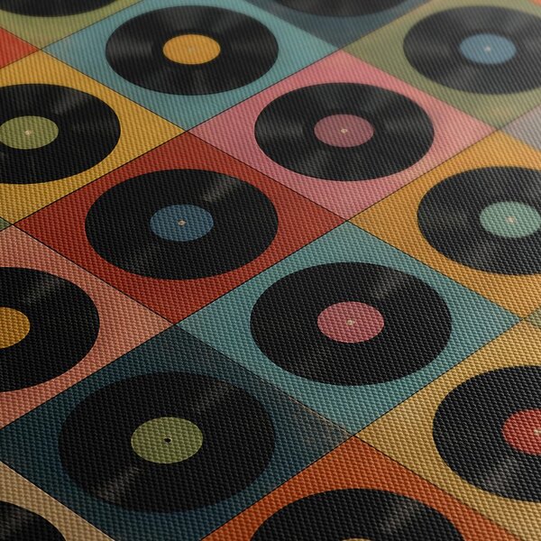 Obraz retro vinylové desky