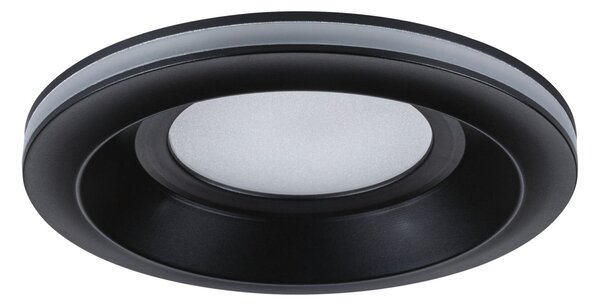 P 92252 LED vestavné svítidlo Sormus 3ks sada IP65 kruhové 100mm 3x4,8W / 1,5W / 230V 3000K černá - PAULMANN