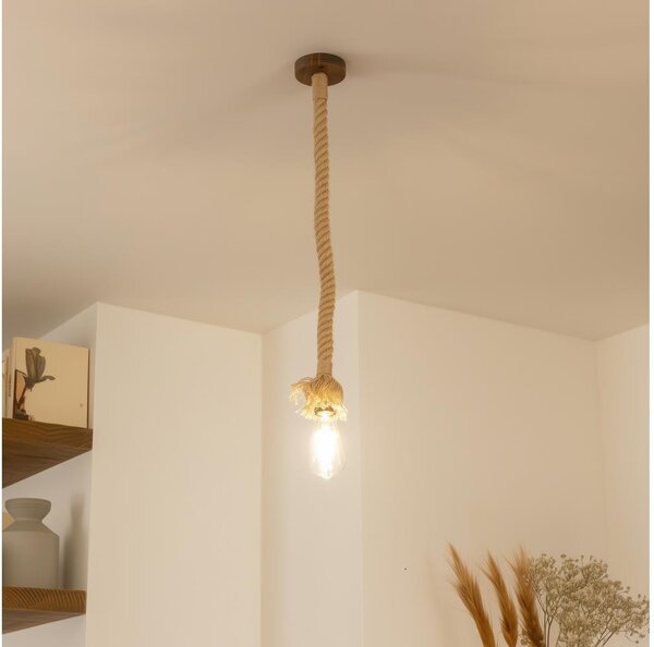Brilagi - Lustr na lanku KOS 1xE27/60W/230V buk