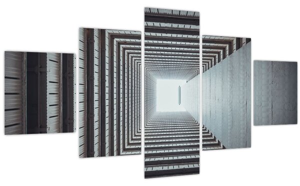 Obraz - Pohled zevnitř budovy (125x70 cm)