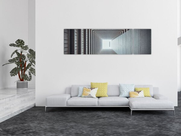 Obraz - Pohled zevnitř budovy (170x50 cm)