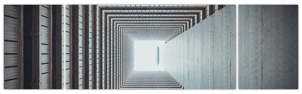 Obraz - Pohled zevnitř budovy (170x50 cm)