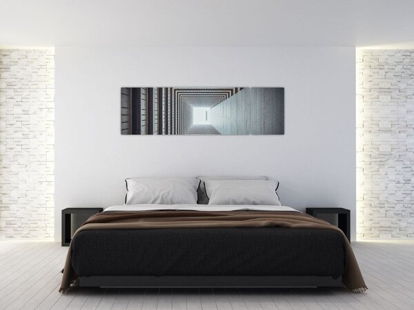 Obraz - Pohled zevnitř budovy (170x50 cm)