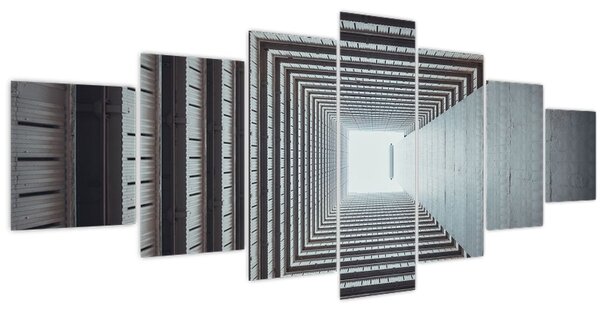 Obraz - Pohled zevnitř budovy (210x100 cm)