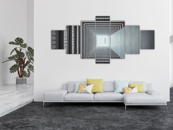 Obraz - Pohled zevnitř budovy (210x100 cm)