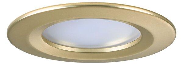 P 92445 LED vestavné svítidlo Nova Coin IP44 kruhové 78mm měnitelná bílá 3x6W 230V zlatá mat hliník - PAULMANN