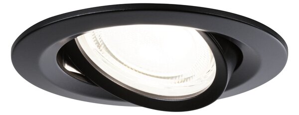 P 92457 LED vestavné svítidlo Nova Coin 3ks sada kruhové 84mm 50° 3x2,8W 230V 4000K černá mat - PAULMANN