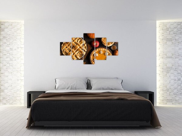 Obraz - Dýňový koláč (125x70 cm)