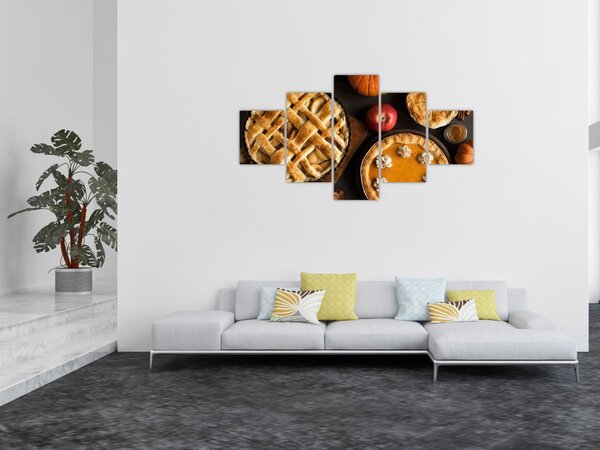 Obraz - Dýňový koláč (125x70 cm)