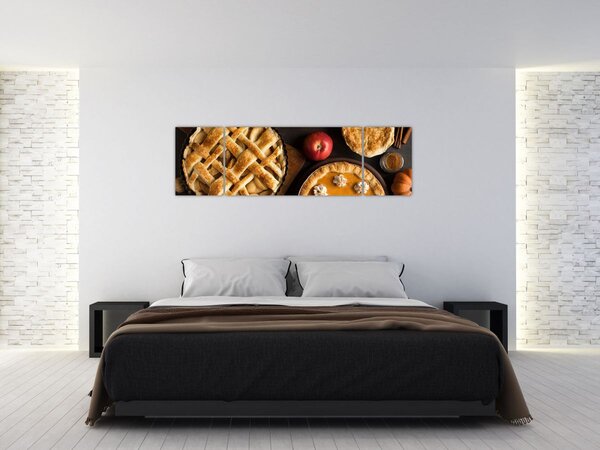 Obraz - Dýňový koláč (170x50 cm)