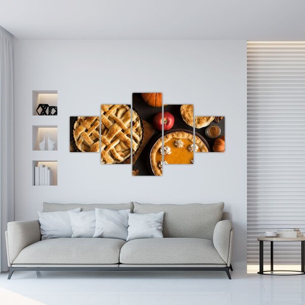 Obraz - Dýňový koláč (125x70 cm)