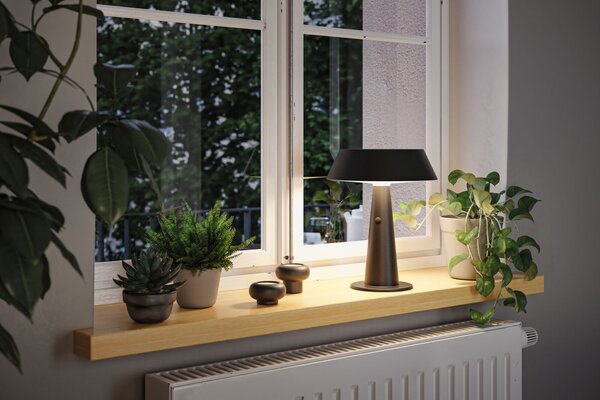 P 94612 Solární LED stolní lampa Soala 2700K 2,1W antracit - PAULMANN