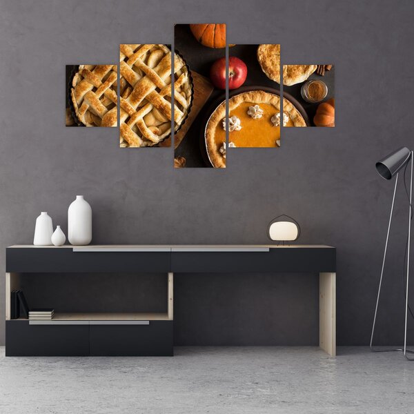 Obraz - Dýňový koláč (125x70 cm)
