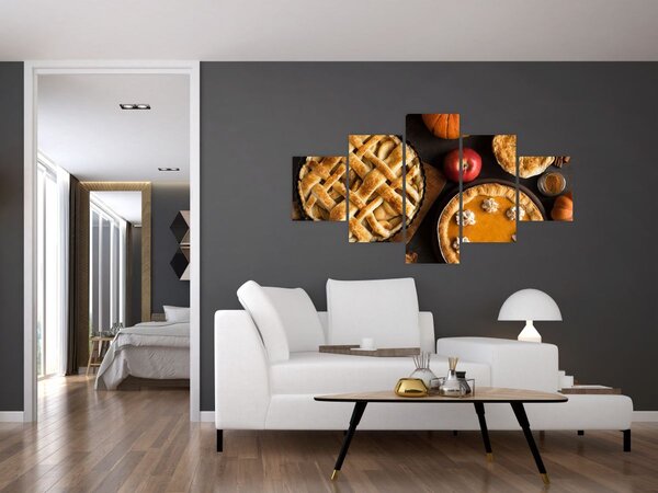 Obraz - Dýňový koláč (125x70 cm)