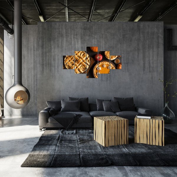 Obraz - Dýňový koláč (125x70 cm)