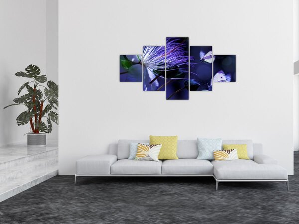 Obraz - Tropická květina (125x70 cm)