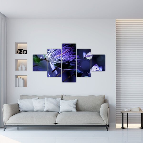 Obraz - Tropická květina (125x70 cm)