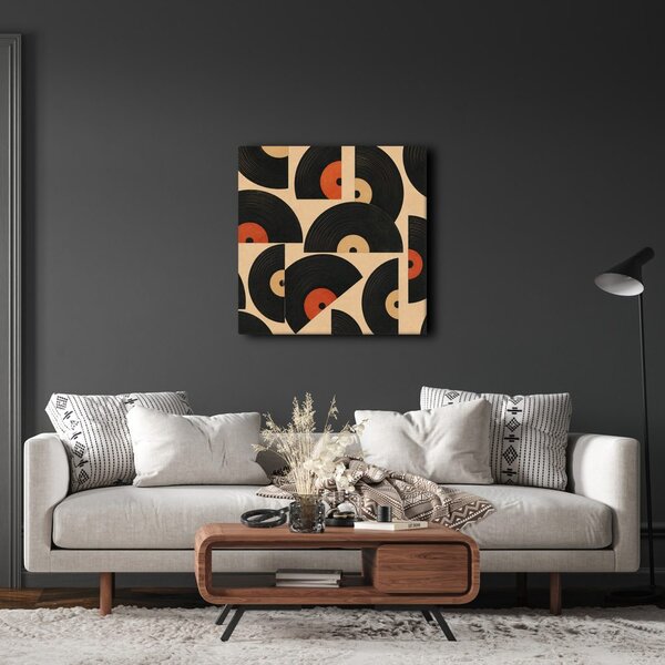 Obraz hudební retro symfonie