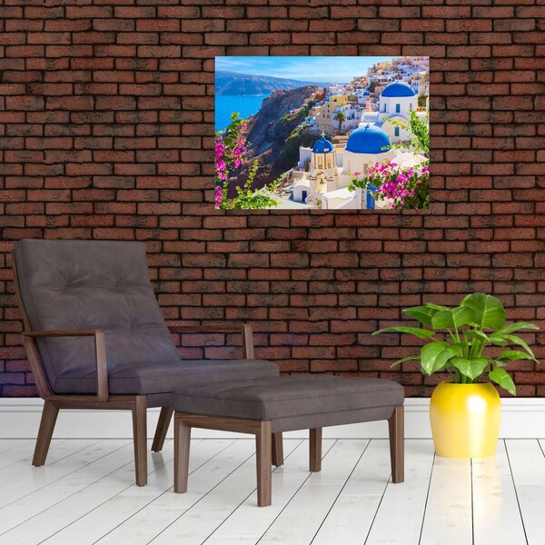 Obraz - Santorini, Řecko (70x50 cm)