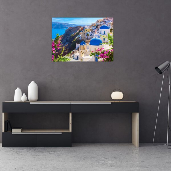 Obraz - Santorini, Řecko (70x50 cm)
