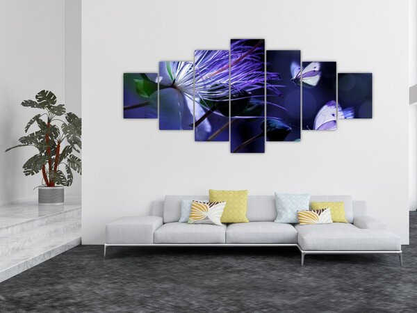 Obraz - Tropická květina (210x100 cm)